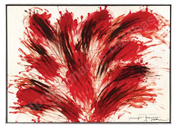 ARNULF RAINER"R&uuml;cken Kr...