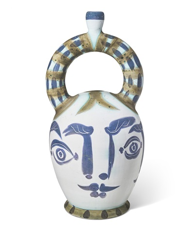 PABLO PICASSOVase azt&egrave;que ...
