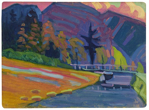 Wassily Kandinsky - Bei Oberau