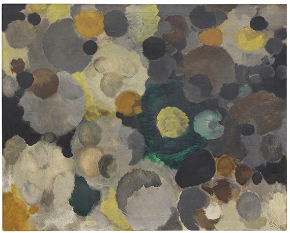 Ernst Wilhelm Nay - Smaragd in Grau