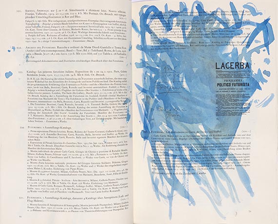 Georg Baselitz - Adler (Künstlerbuch mit 87 Adlern) - Weitere Abbildung