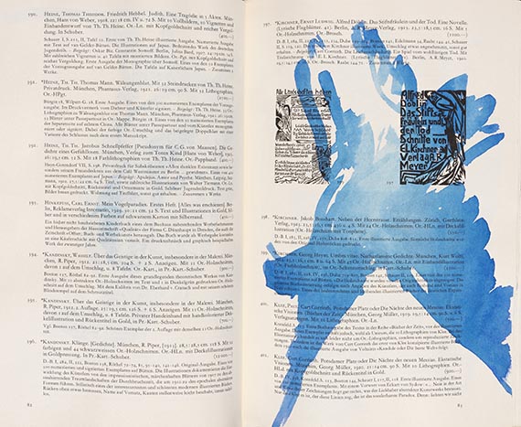 Georg Baselitz - Adler (Künstlerbuch mit 87 Adlern) - Weitere Abbildung