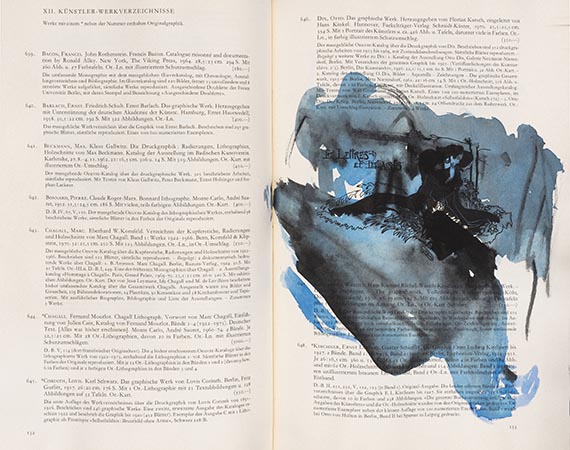 Georg Baselitz - Adler (Künstlerbuch mit 87 Adlern) - Weitere Abbildung