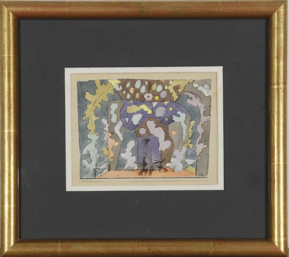 Paul Klee - Kleines Bühnenbild - Rahmenbild