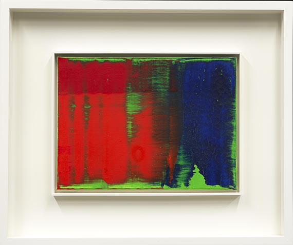 Gerhard Richter - Grün-Blau-Rot - Rahmenbild