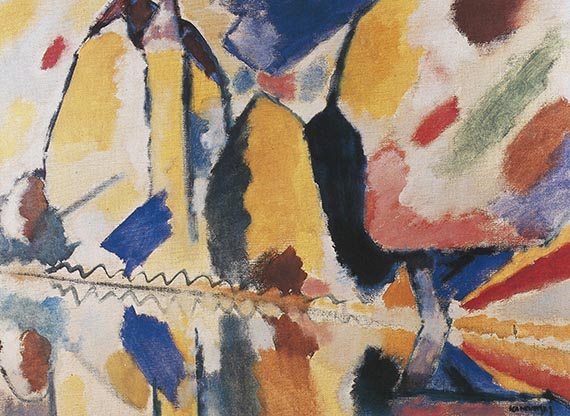Abbildung zu: Wassily Kandinsky, Herbst II (Autumn II), 1912, &Ouml;l auf Leinwand (oil on canvas), Phillips Collection, Washington.
