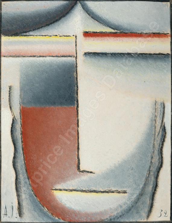 ALEXEJ VON JAWLENSKYAbstract head: Winte...
