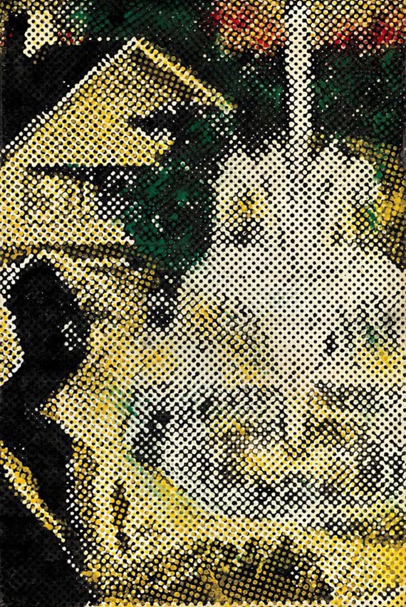 Abbildung zu: Sigmar Polke, Springbrunnen, 1966, Dispersion auf Leinwand, The Fisher Collection at the San Francisco Museum of Modern Art. © The Estate of Sigmar Polke, Cologne / VG Bild-Kunst, Bonn 2026