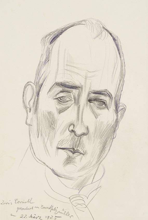 Conrad Felixmüller - Bildnis Lovis Corinth