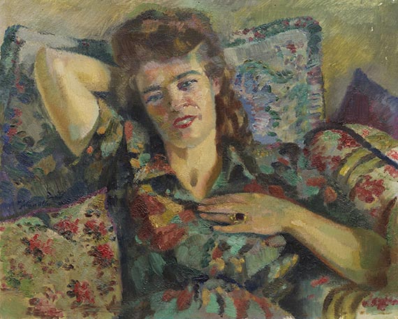 Conrad Felixmüller - Frau Charly Klein