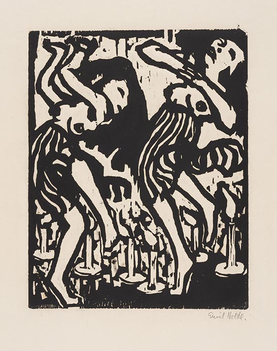 Emil Nolde - Kerzentänzerinnen