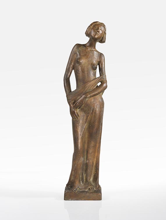 Gerhard Marcks - Mädchen, das Gewand abstreifend