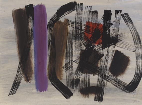 Fritz Winter - Mit Violett