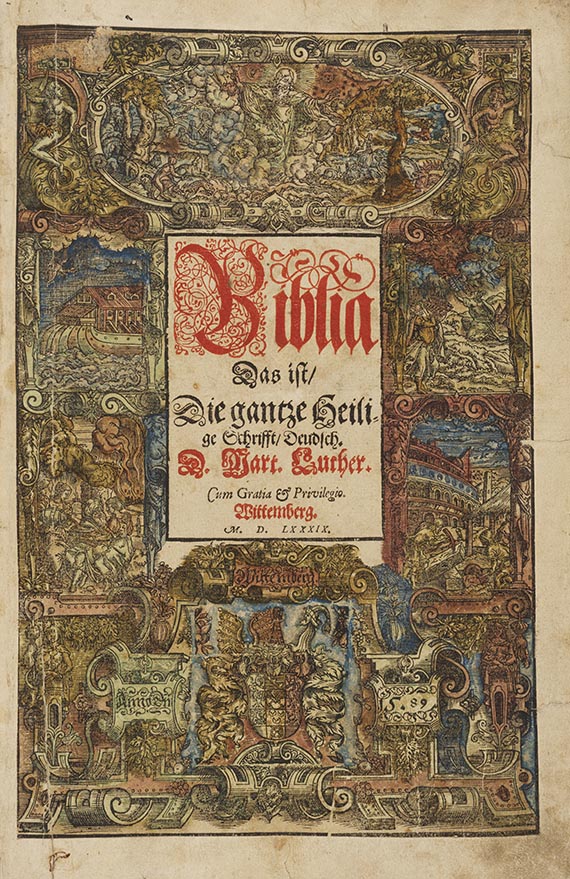  Biblia germanica - Biblia, Das ist die gantze Hl. Schrifft Deudsch.