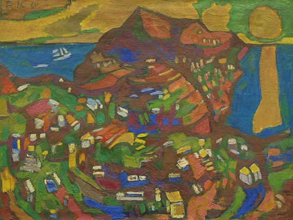Friedrich Karl Gotsch - Capri - Panorama I