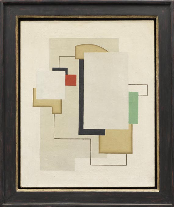 Willi Baumeister - Verspannung - Rahmenbild