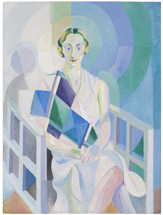 Robert Delaunay - Portrait de Madame Heim (Étude)