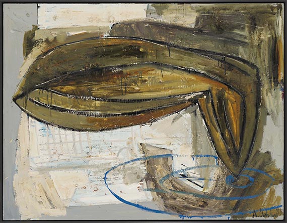 Albert Oehlen - Am Wasser - Rahmenbild