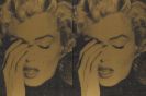 Russell Young - Crying Marilyn x 2 (gold and black diamond dust)