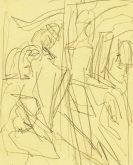 Kirchner, Ernst Ludwig - Pencil drawing