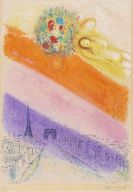 Marc Chagall - Les Champs-Élysées