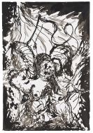 Georg Baselitz - Ohne Titel (Fahne)