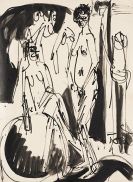 Ernst Ludwig Kirchner - Drei Frauenakte