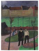 Werefkin, Marianne von - Am Blumenbeet
